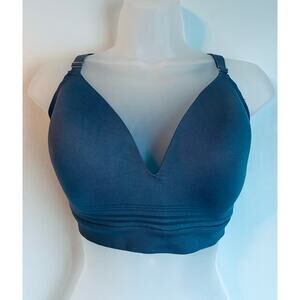 Joyspun Wireless Bra Size XXXL Blue